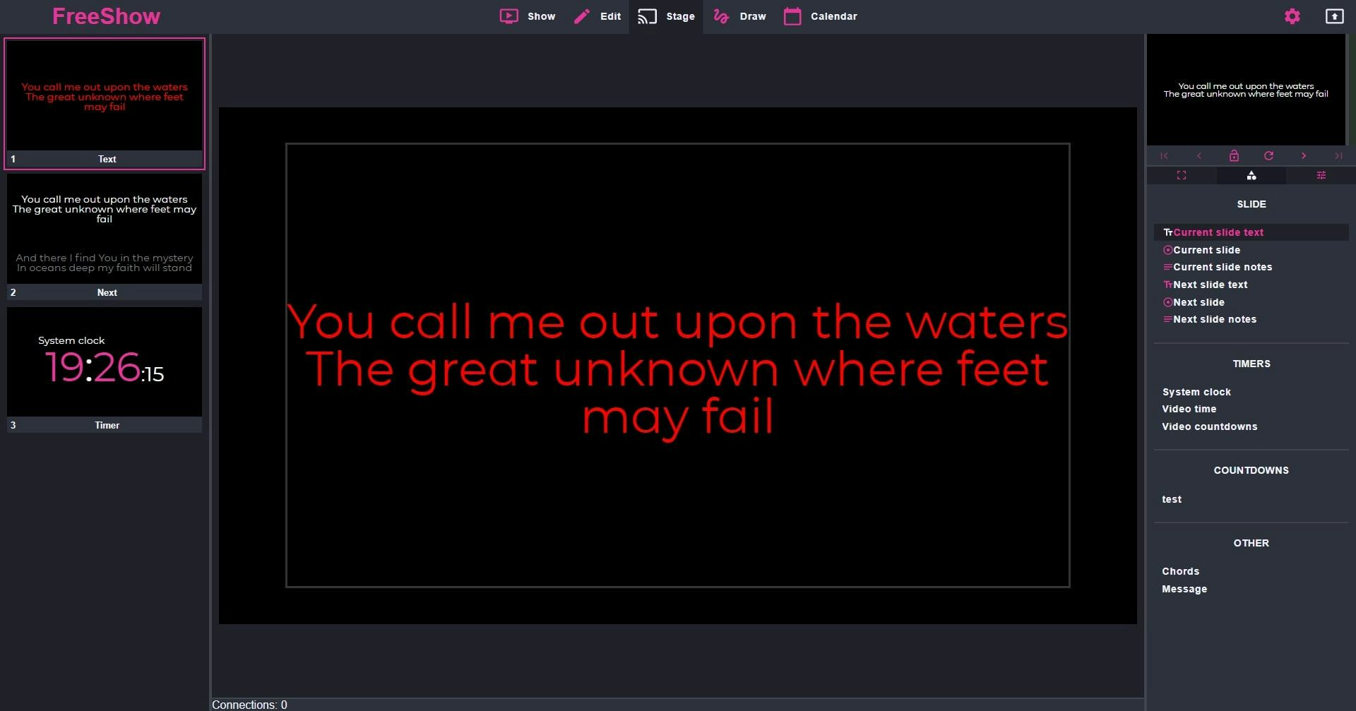 FreeShow Software - 3