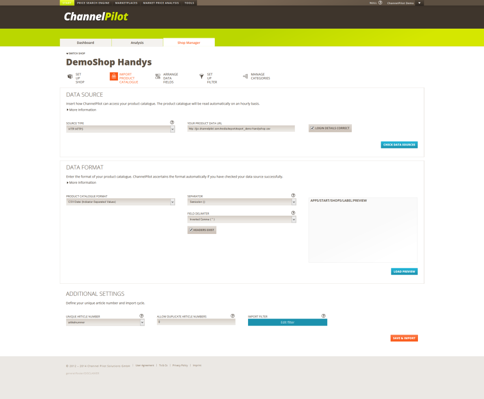 ChannelPilot Software - 4
