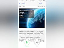 Knovio Software - Adding audio narration to a Knovio on the iPhone