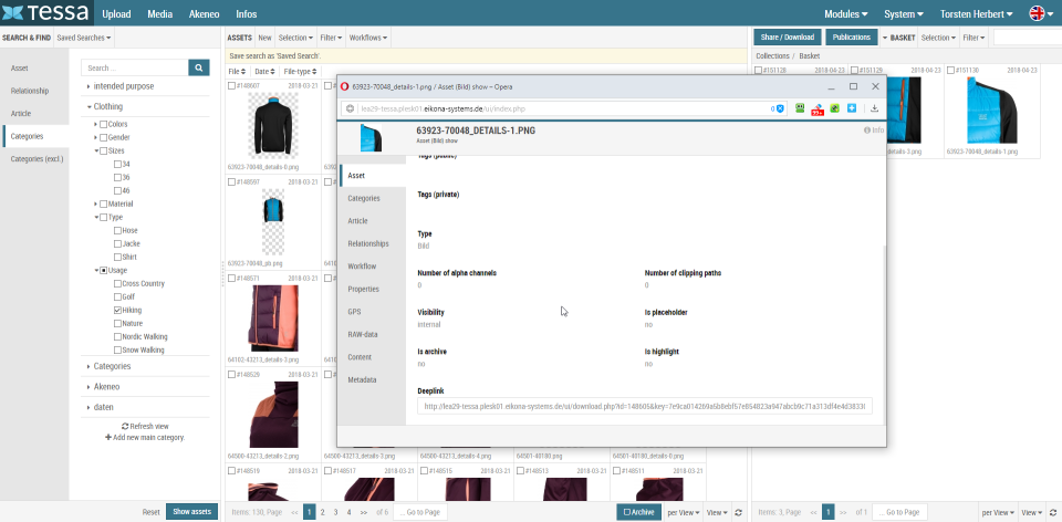 Tessa DAM Software - 5