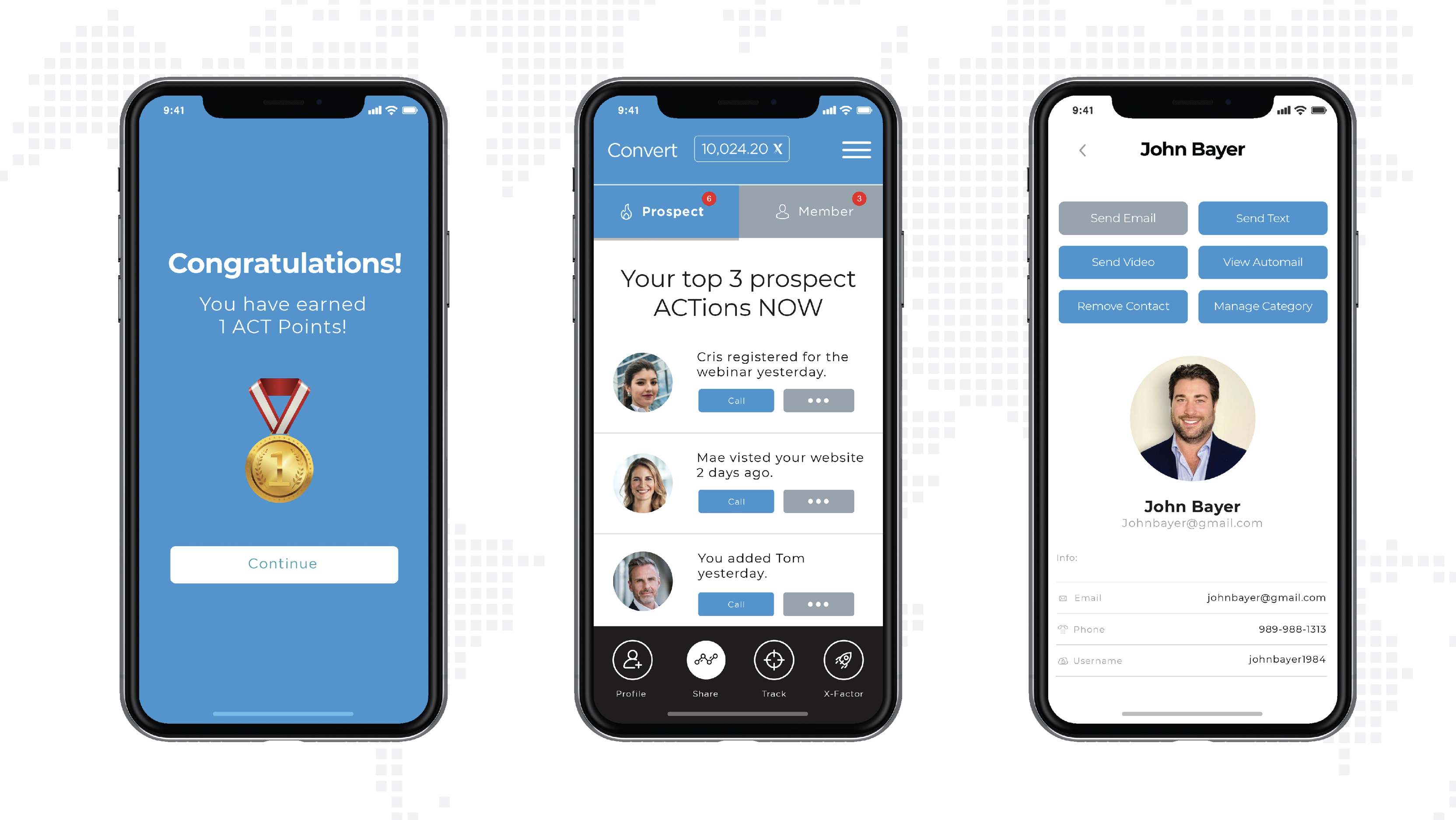 NaXum screenshot: Predictive Actions feel like a 'leader' sitting next to the newest person on your team 'suggesting' what they do next.