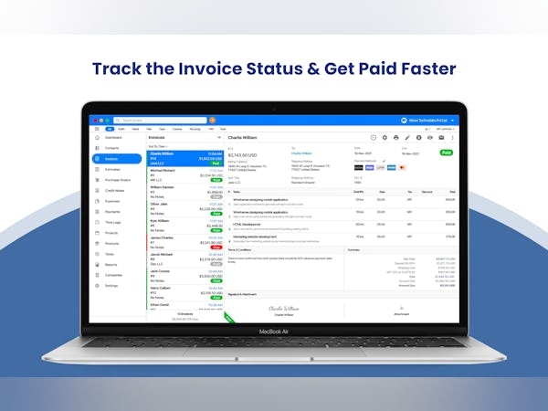 Moon Invoice Software - 2