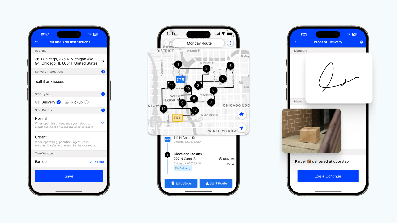 Upper Software - Upper's driver app works seamlessly in all types of mobile devices.