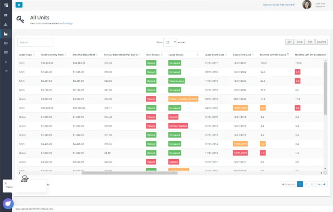 STRATAFOLIO alerts and reminders