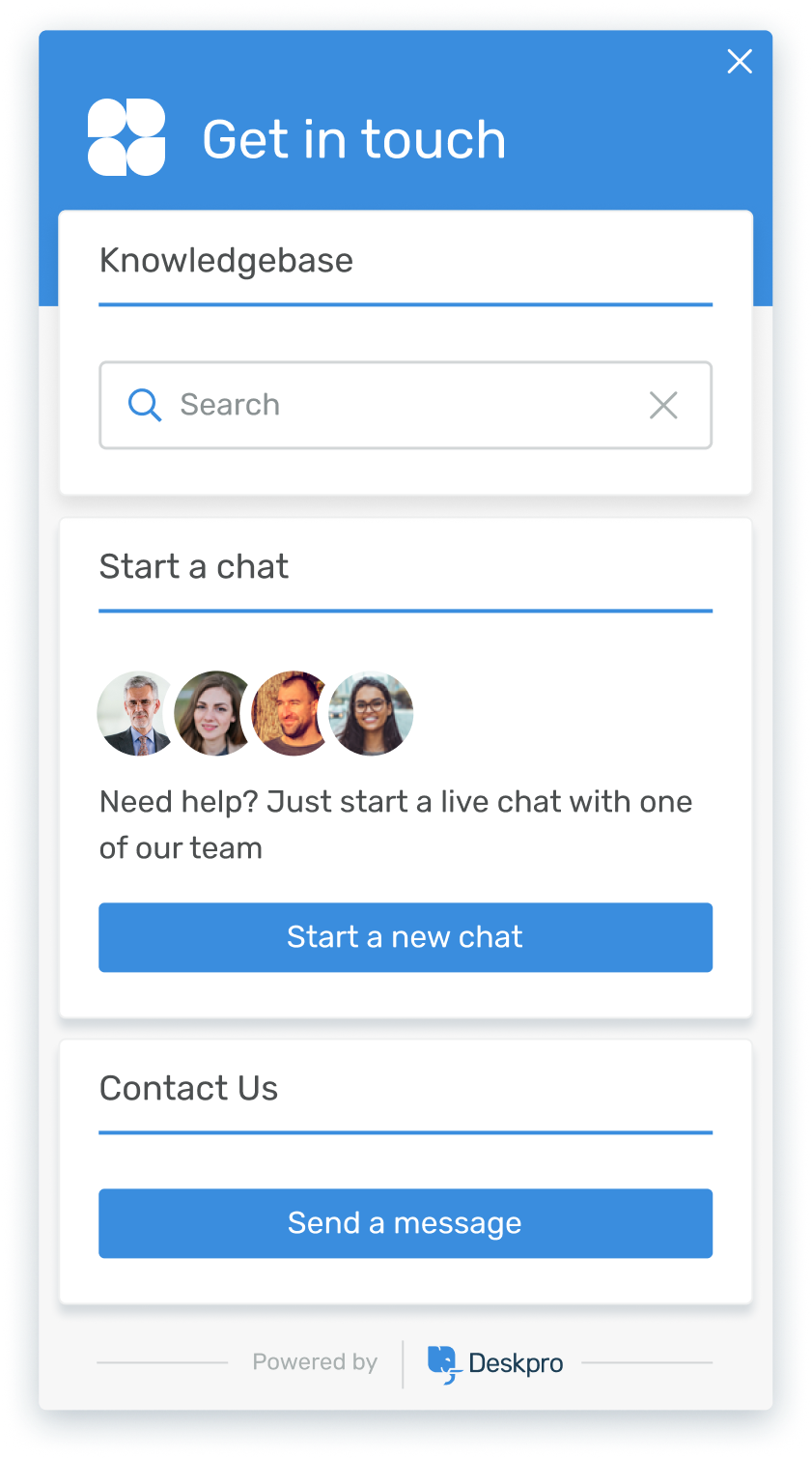 Messenger Widget (Live Chat)