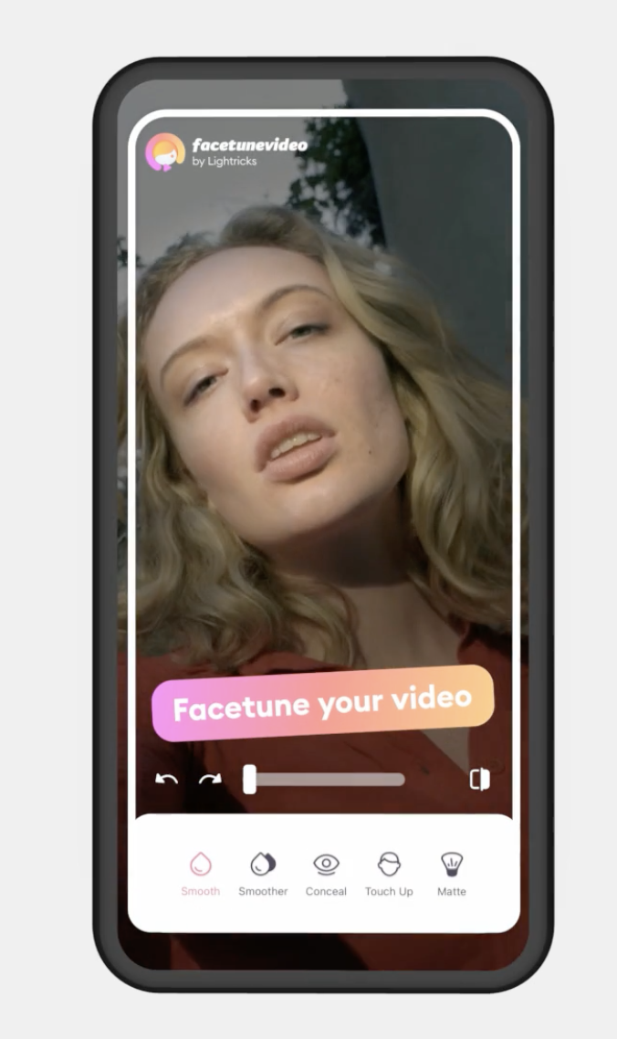 facetune for videos
