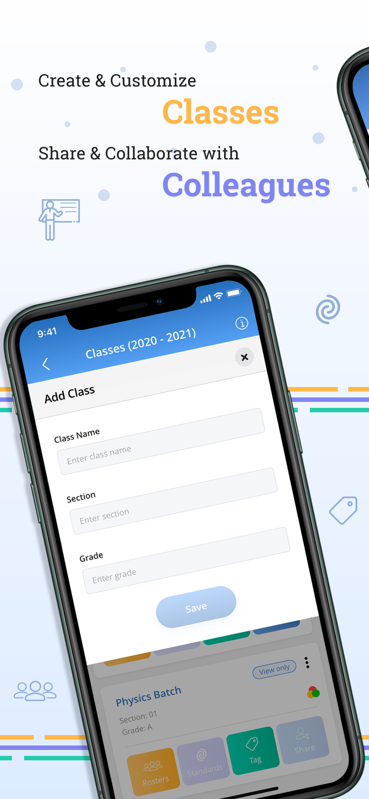 Chronicle Cloud screenshot: Manage Classroom, Roster and Collaborate with simplicity