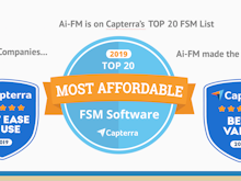 AI Field Management Software - Awards from Capterra