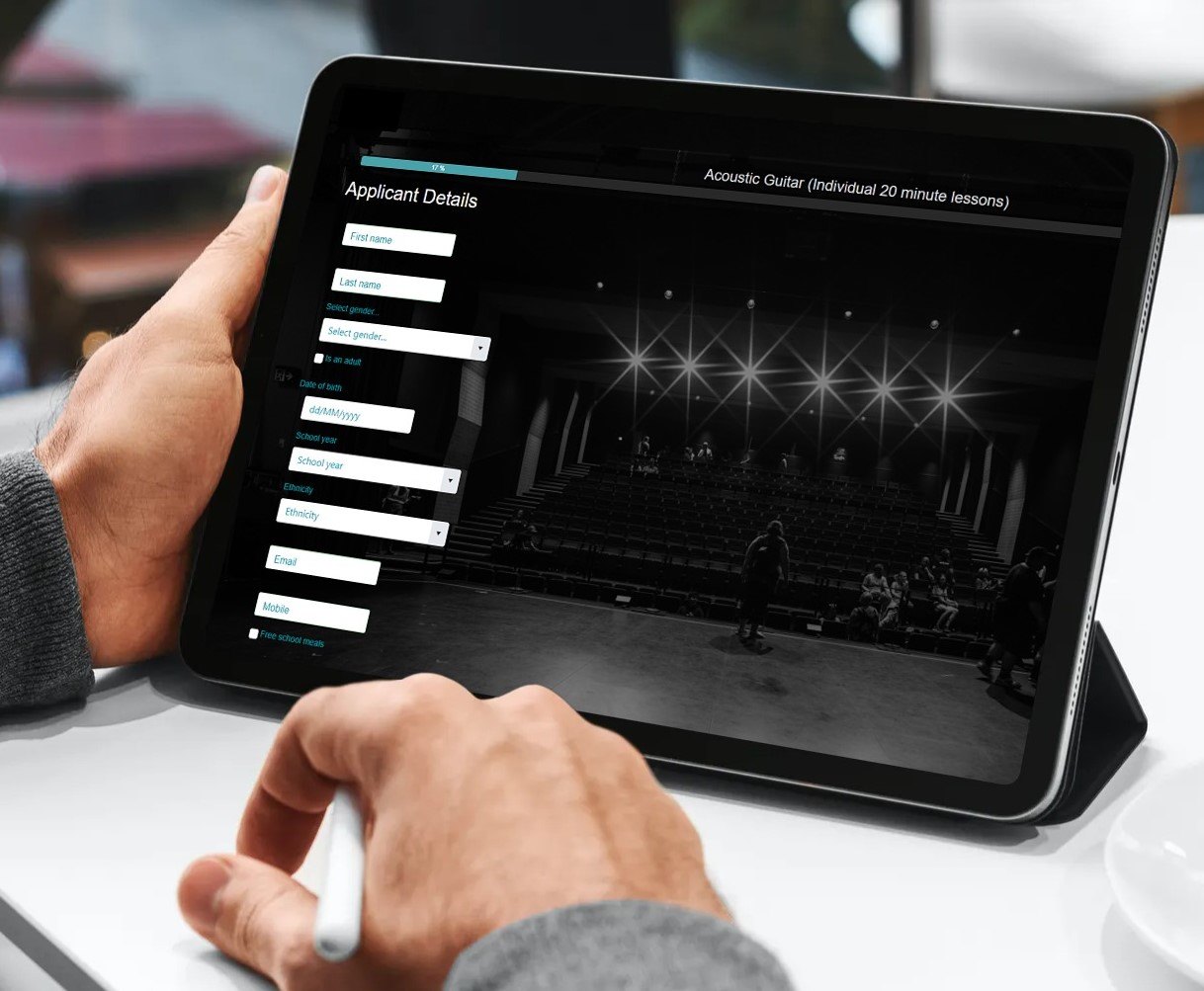 Parents and students add their own details into the system, and update them when things change.-thumb