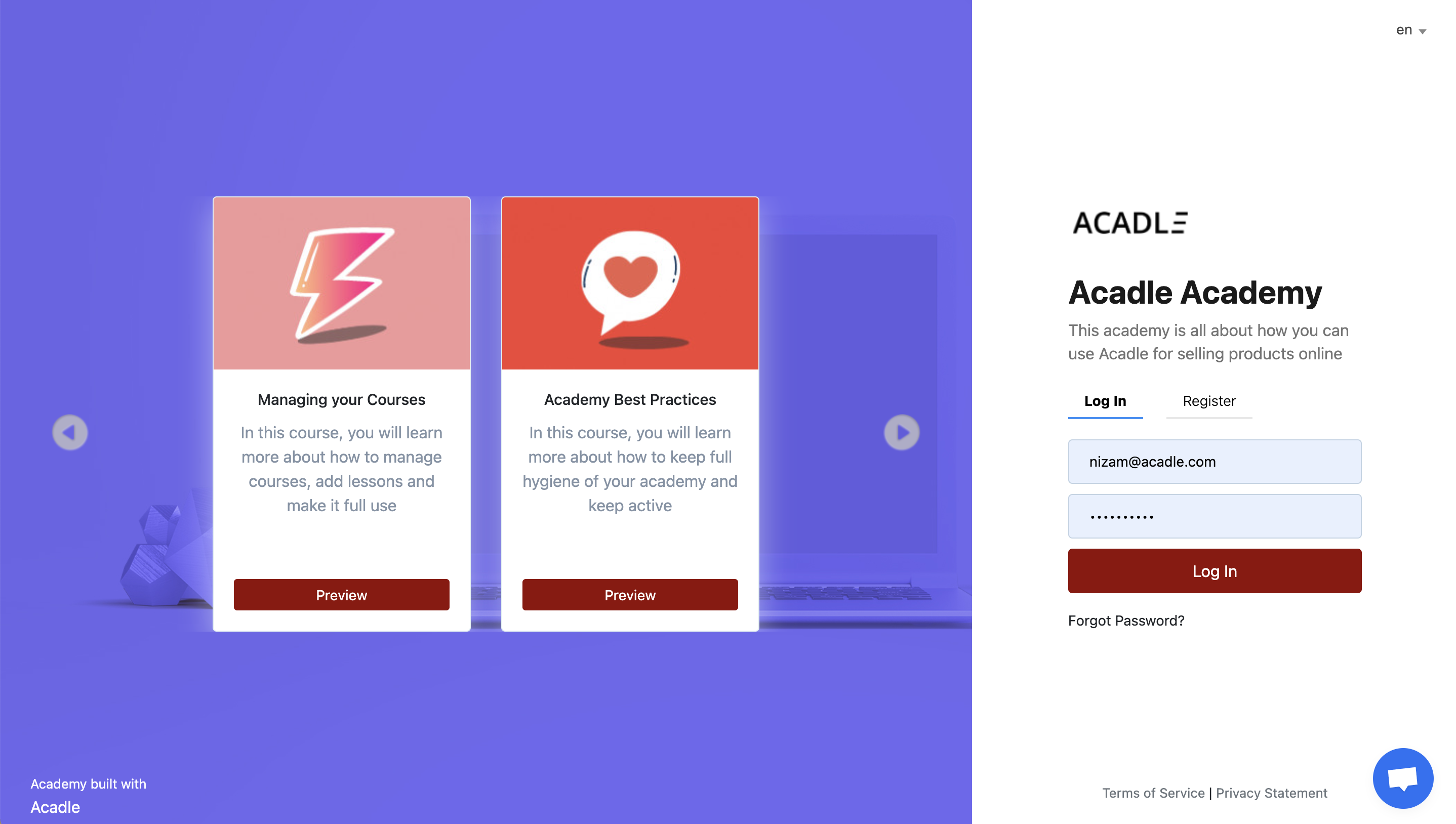 Acadle Software - 1