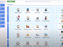 Quickbooks Point of Sale Software - QuickBooks Point of Sale main dashboard