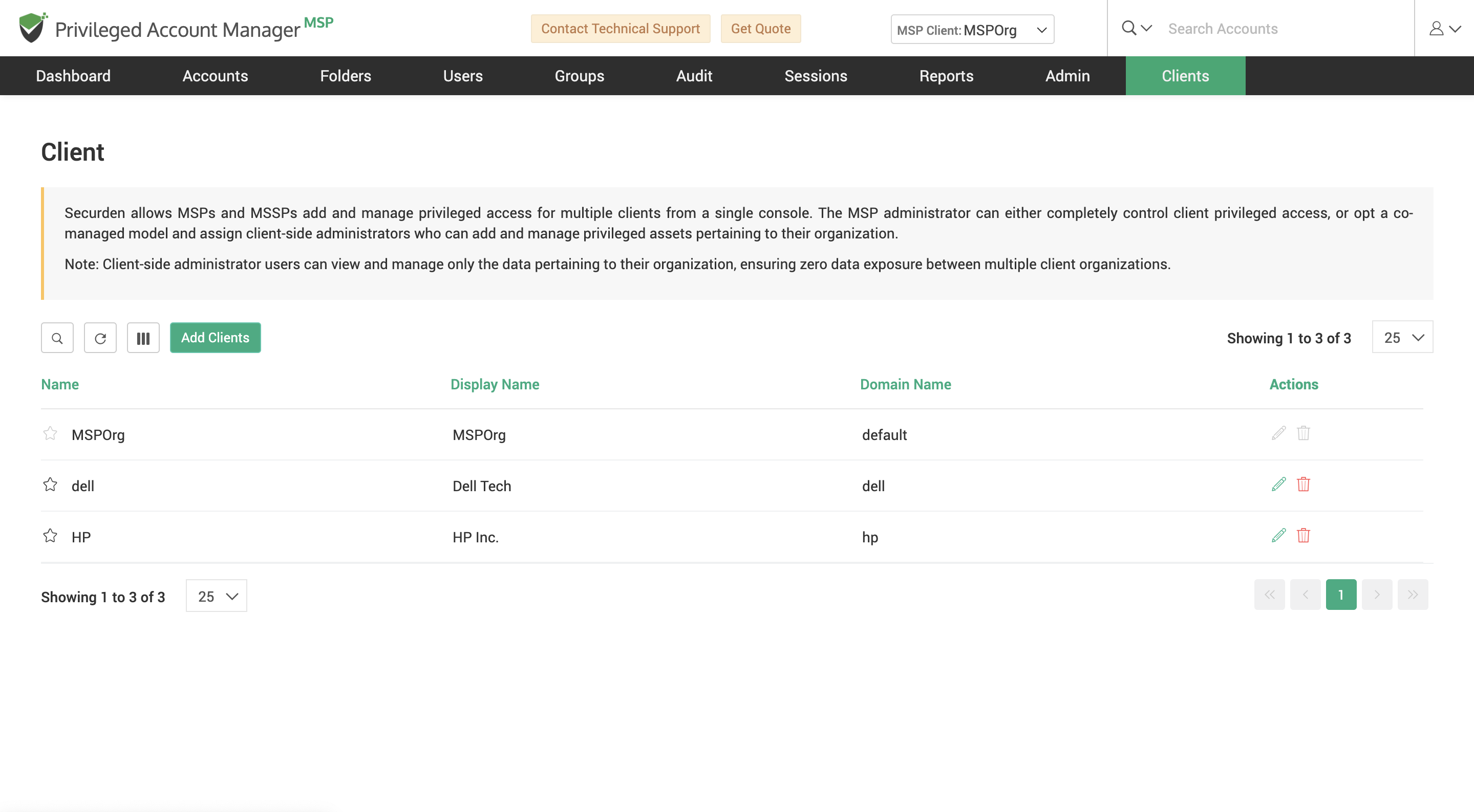 Unified PAM MSP Software - Unified PAM MSP Org