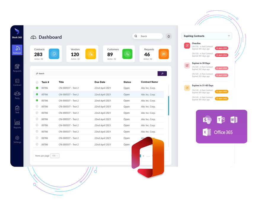 Dock 365 Contract Management Software Software 2024 Reviews, Pricing