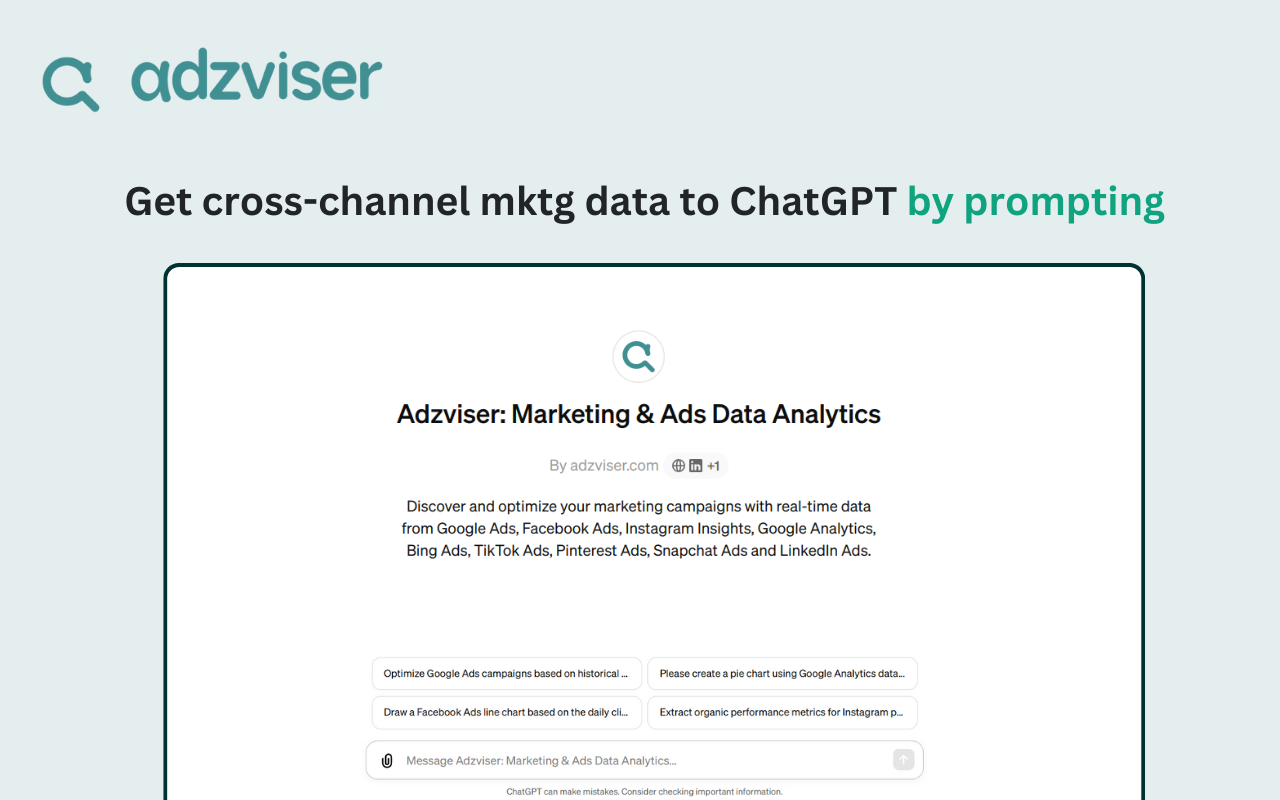 Adzviser on ChatGPT
