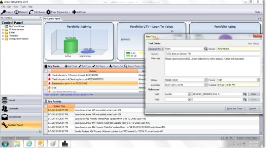 Workflow and task management
