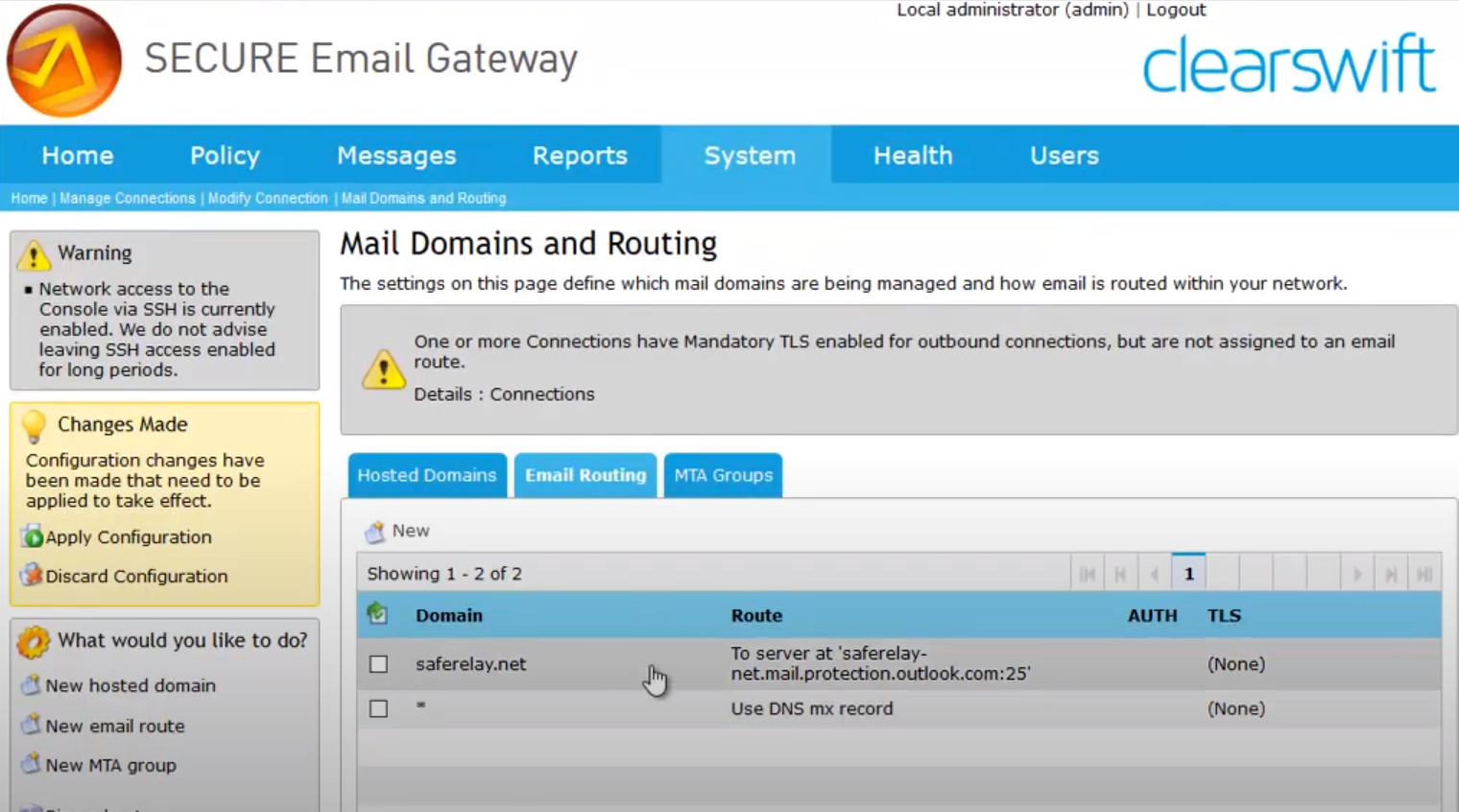 Clearswift SECURE Email Gateway Logiciel - 1