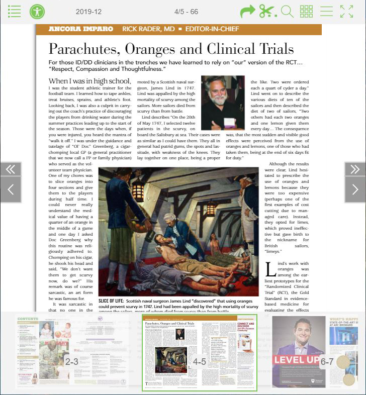 InclusiveDocs screenshot: Classic View allows users to view documents in a digital version of their original format with accessibility tools and enhanced functionality.