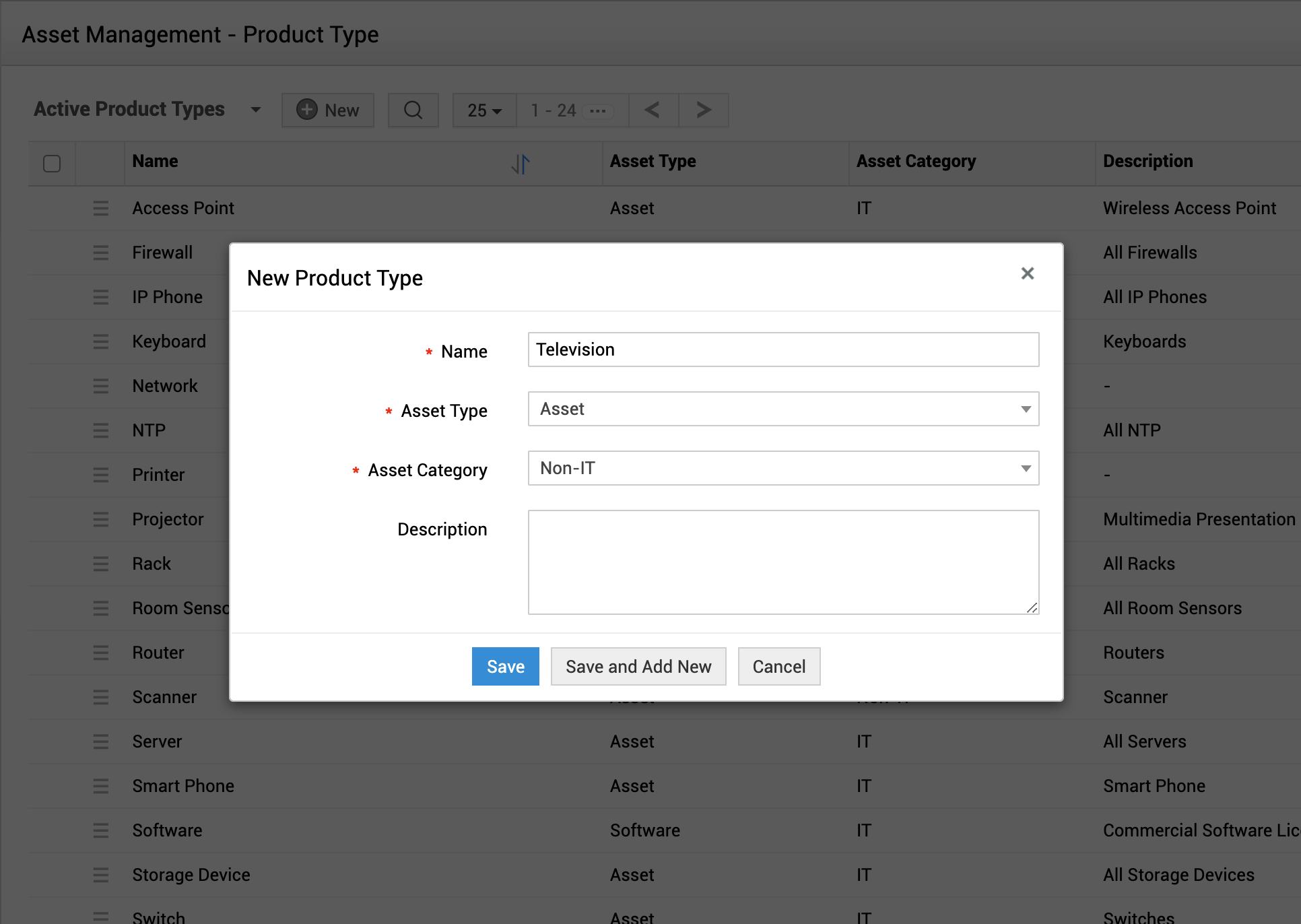 ManageEngine AssetExplorer