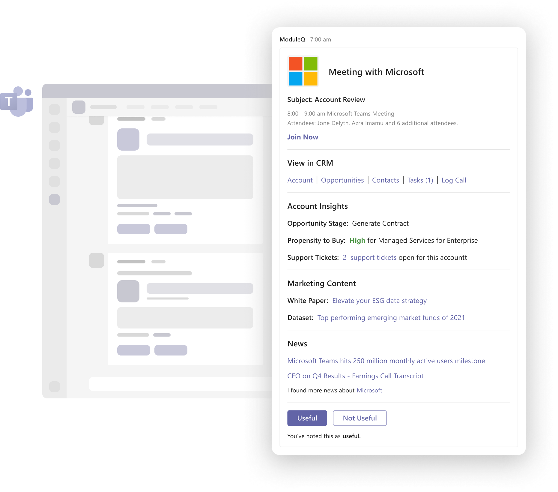 ModuleQ Software - ModuleQ ingests data