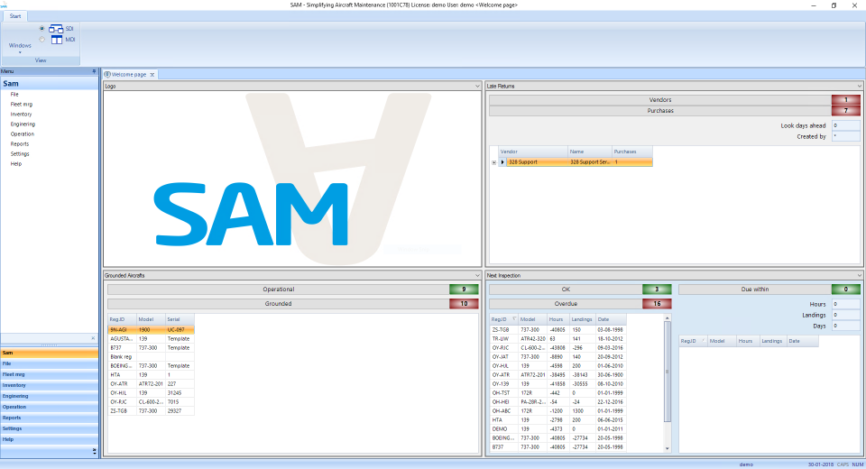 SAM Software - 1