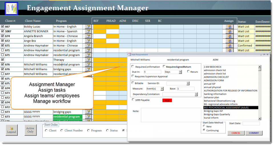 CSM/MH -- Mental Health Software - 5