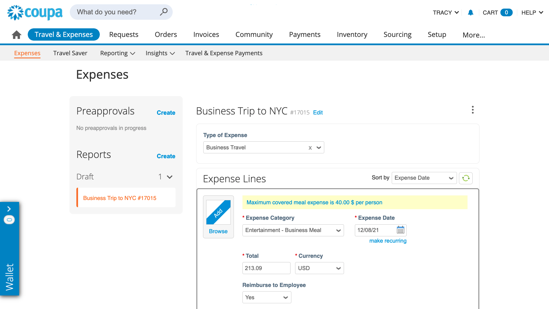 Coupa Expense Software - 1