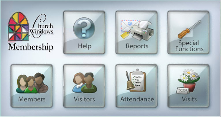 Church Windows screenshot: Church Windows Membership module allows to manage members and track visitation