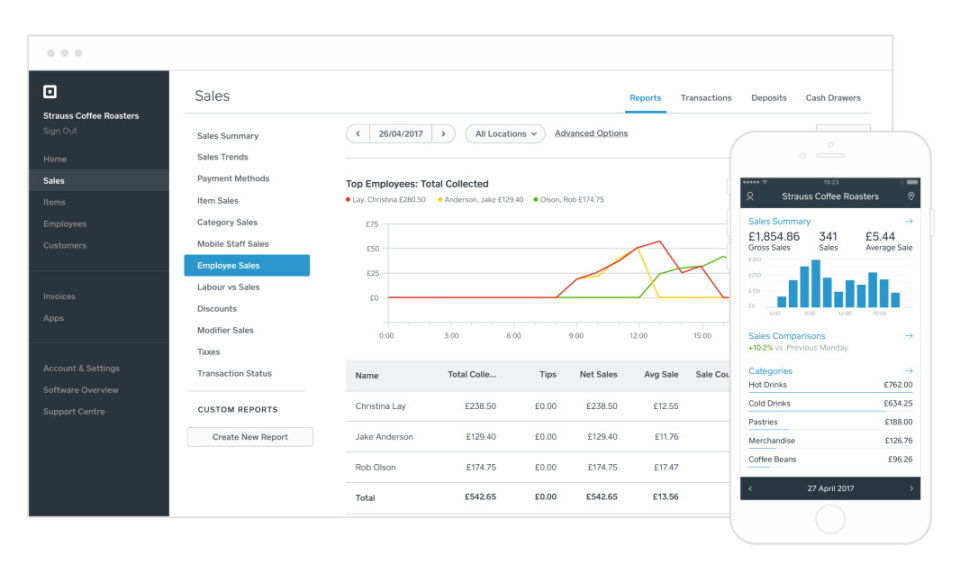 Square Point of Sale Software - 3