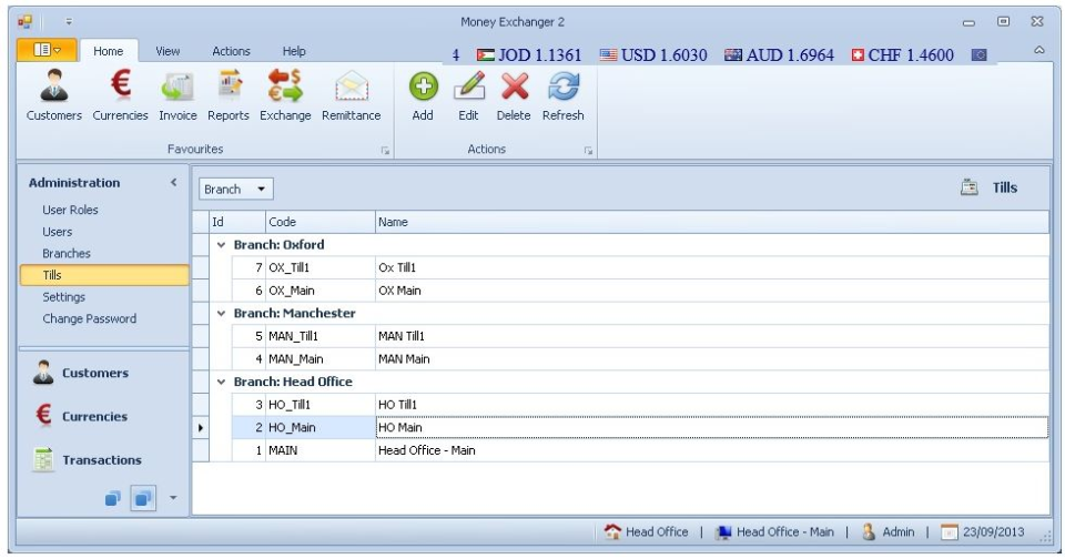 Money Exchanger Logiciel - 2