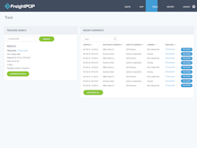 FreightPOP Software - Centralized tracking capabilities allow all shipments to be controlled from a single page, feeding in tracking updates straight from a carrier's own systems