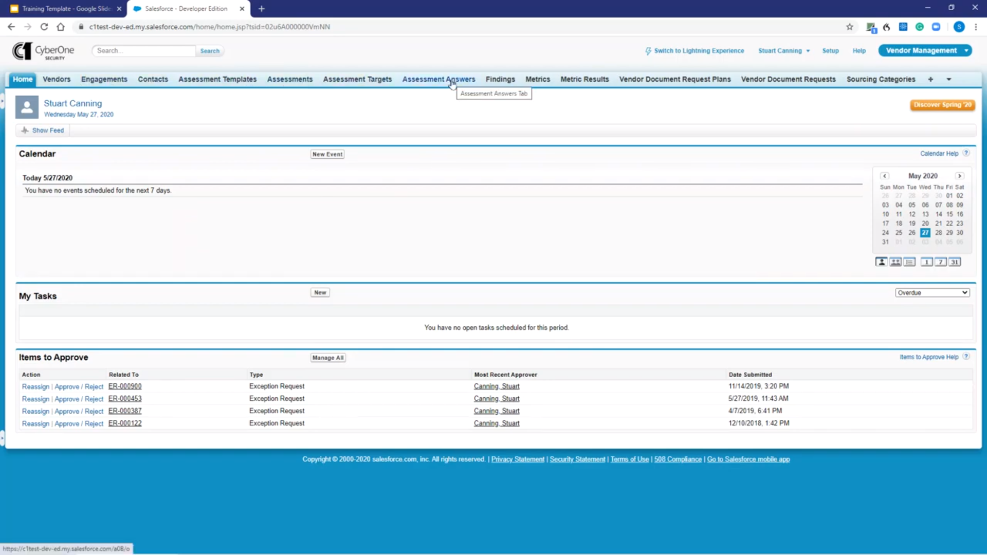 CyberOne homepage