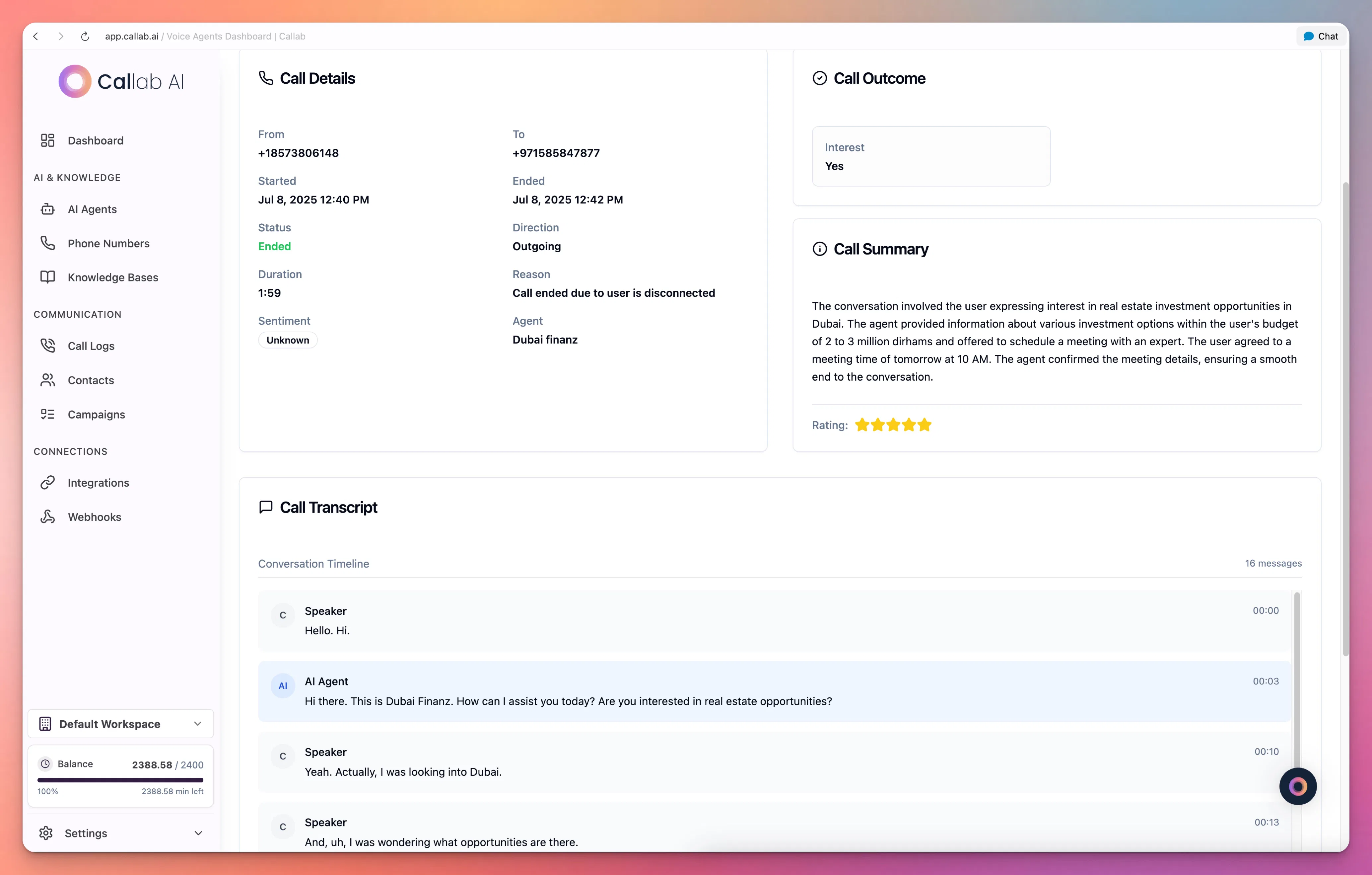Callab AI Reviews, Cost & Features | GetApp Australia 2026