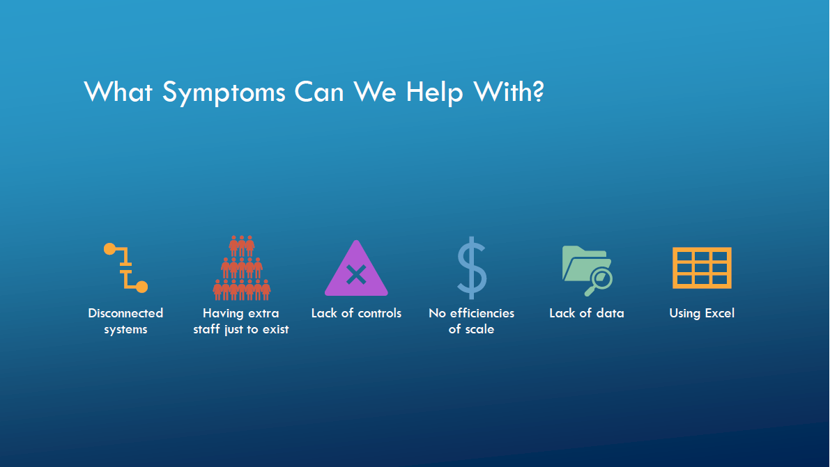 What symptoms can we help with?