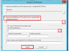 Titan FTP Server Software - Titan FTP Server certificate import