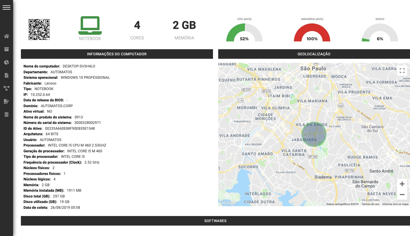Automatos Software - Automatos hardware management