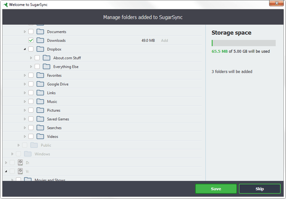 SugarSync Logiciel - 1