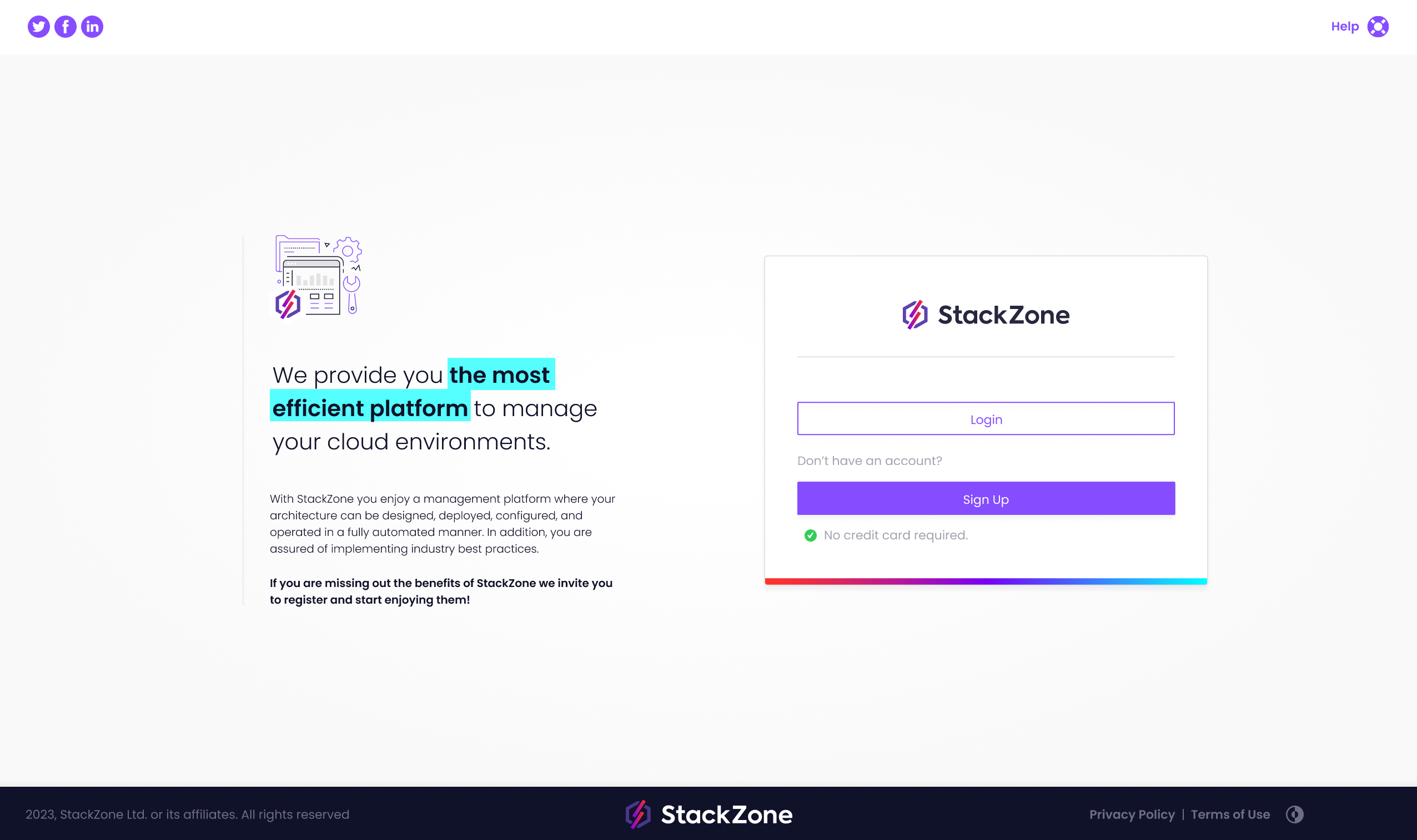 StackZone | Create Account