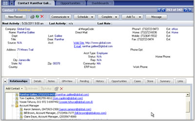 GoldMine Premium Edition Software - Relationship Management