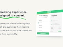 Zenbooker Software - Impress your clients by letting them book and customize their cleaning services with instant price quotes and real-time availability.