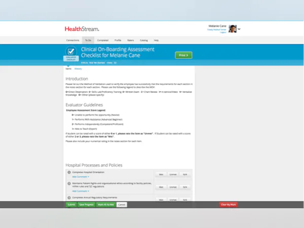 HealthStream Checklist Price, Features, Reviews & Ratings - Capterra India