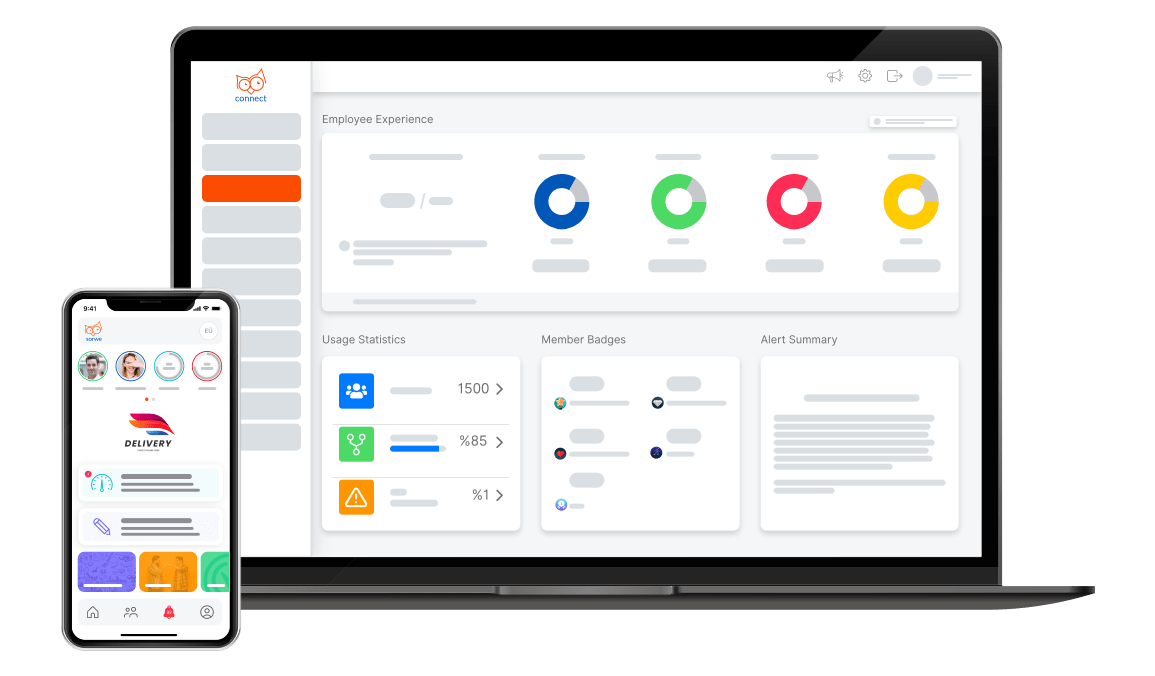 Sorwe Software - All-in-one Employee Experience Platform: Mobile App for employees to engage with work and colleagues. Based on the employees’ interaction results, Sorwe anonymises results and generates analytics for the management to track work atmoshpere real-time.
