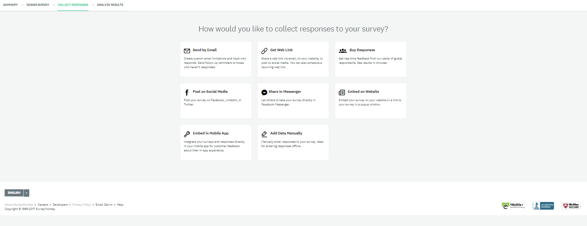 SurveyMonkey Software - SurveyMonkey survey responses