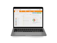 citrusHR Software - The dashboard provides an overview of staff absences by week, information on the user's holidays at a glance, quick access to actions, and more