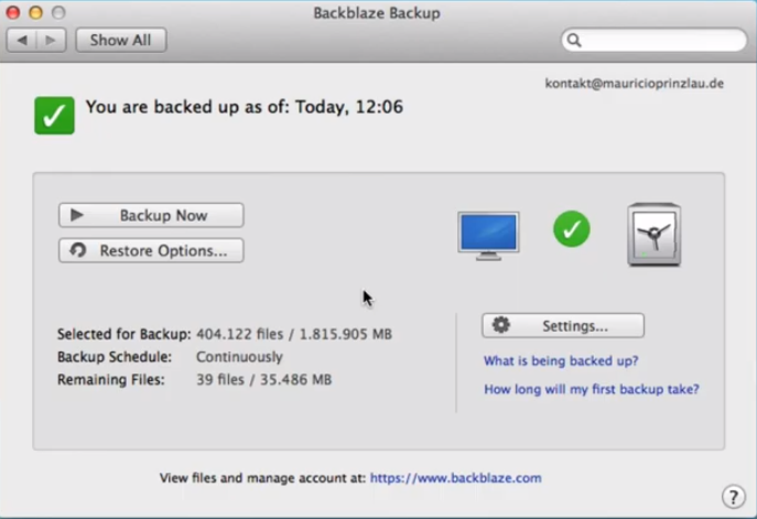 Backblaze Software - 2