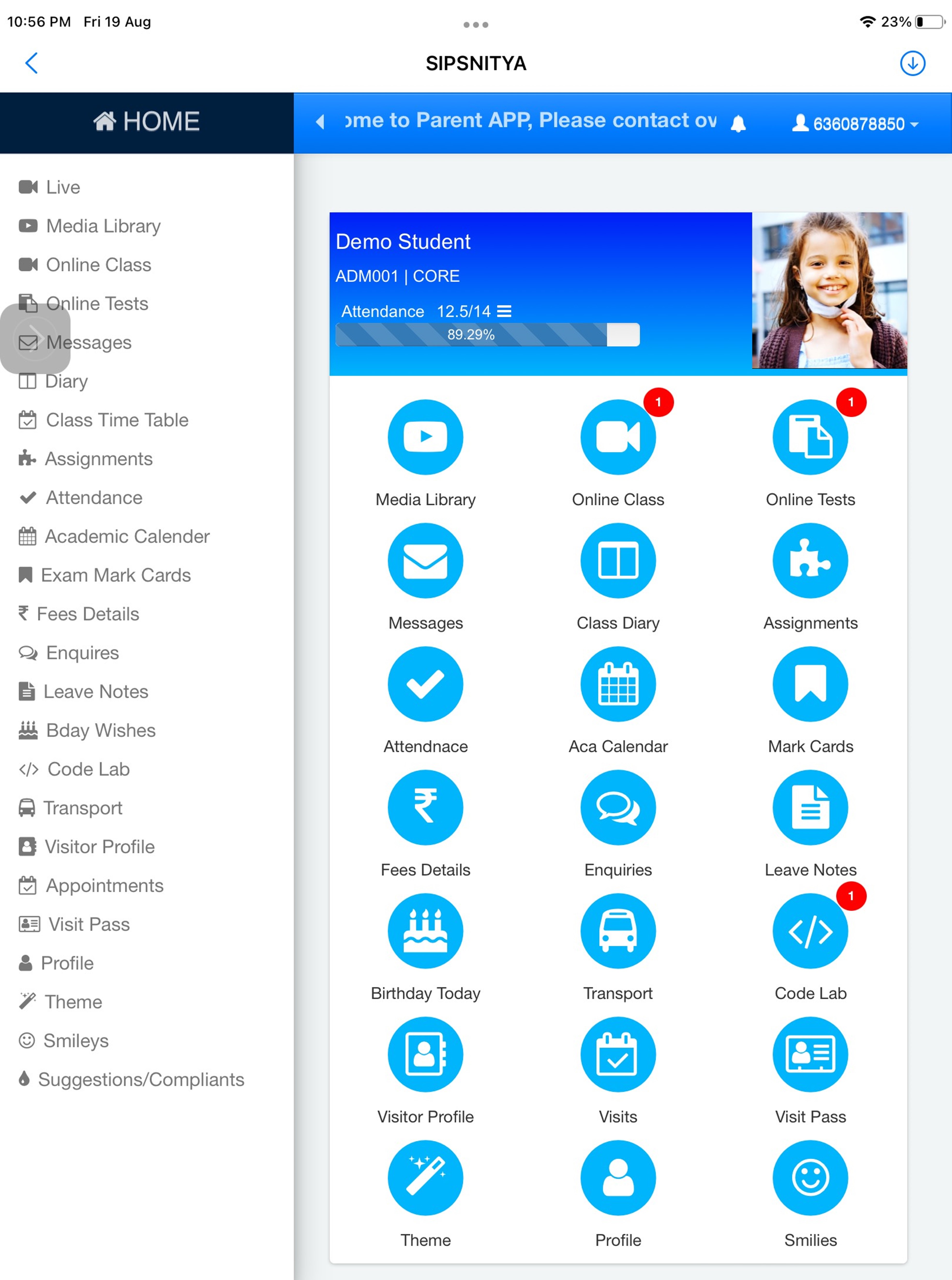 SIPSNITYA  screenshot: SIPSNITYA home
