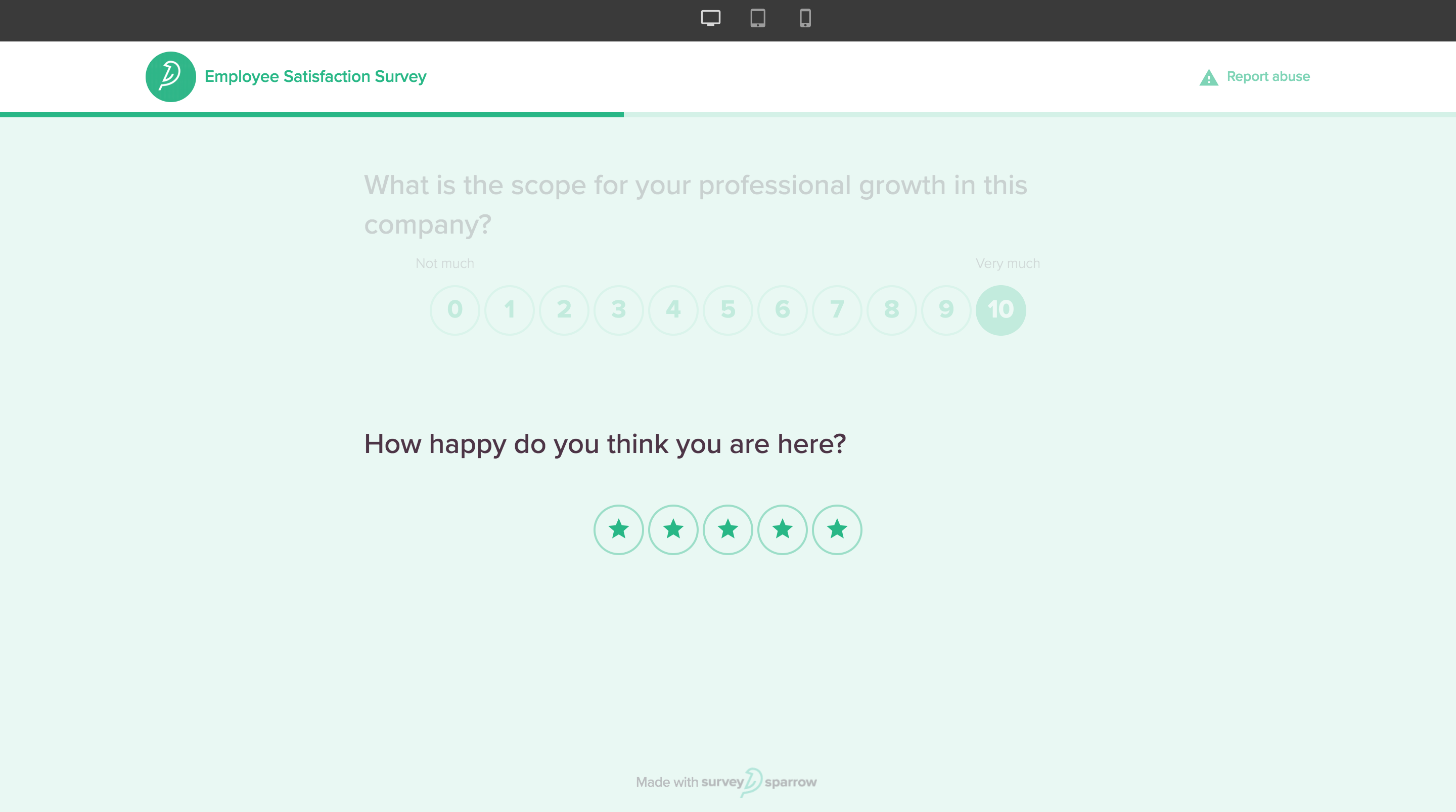 Survey Sparrow: 25$ Amazon Gift Card for a Review - SurveySparrow - Milled