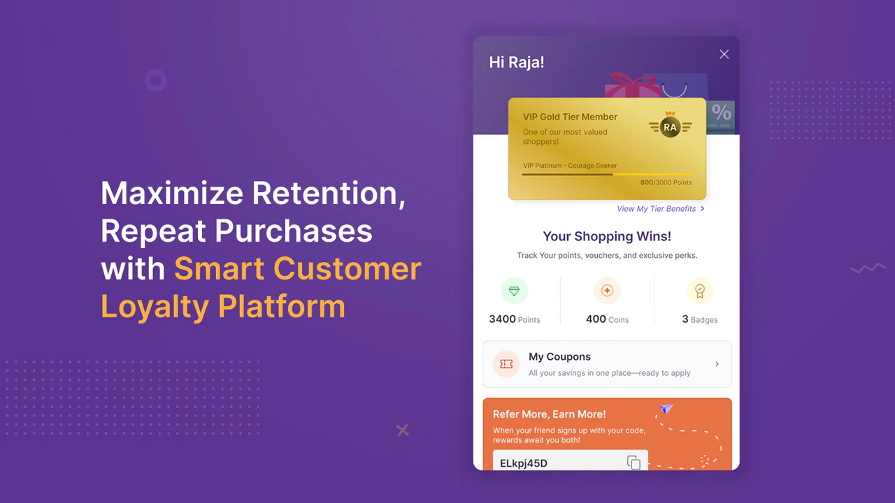 Reward Rally screenshot: Reward Rally is a smart customer loyalty platform that helps businesses maximize retention and boost repeat purchases by rewarding customers with points, coins, badges, tier memberships, and referral benefits—all in one easy-to-use dashboard.