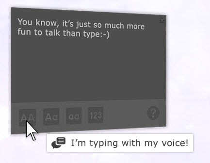 LilySpeech dictation preview options