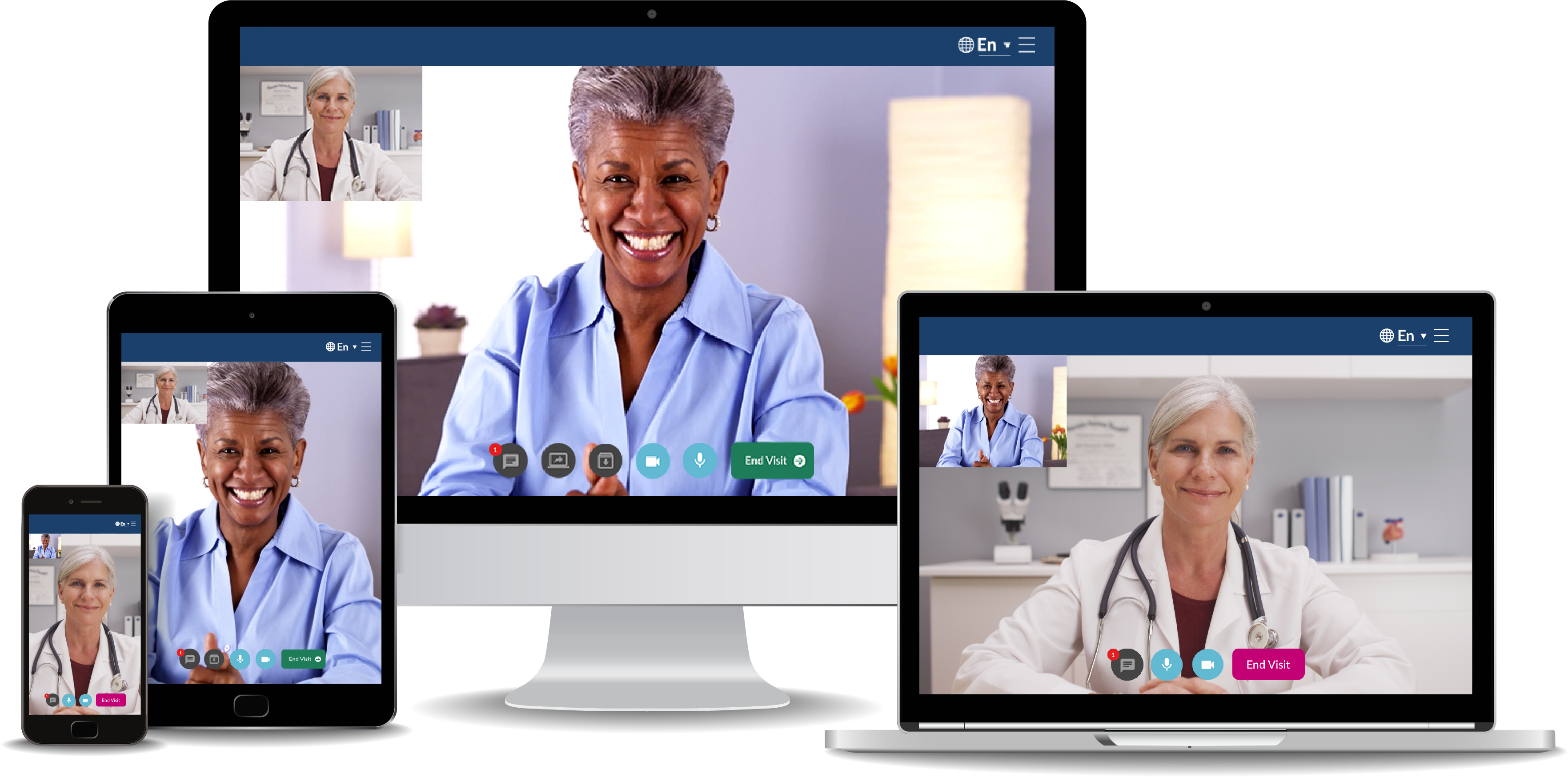 NextGen Virtual Visits on all devices