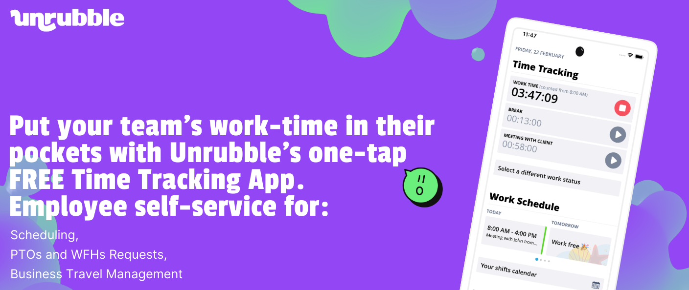 Free app for employee self-service.